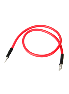 35mm2 cable with M8 ring cable lugs 2m - red - Athilex