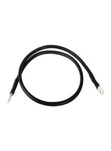 35mm2 cable with M8 ring cable lugs 2m - black - Athilex