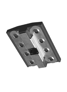 Universele middenklem with potentiaalvereffening - black - Esdec