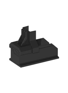 ClickFit EVO mounting rail End Cap - black - Esdec