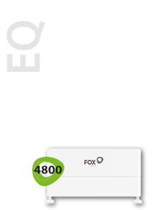 Fox EQ4800-L2 HV, 9.32kWh 1x Master 1x Slave (alleen voor H1 omvormers) - Fox ESS