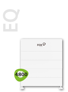 Fox EQ4800-L5 HV, 23.3kWh 1x Master 4x Slave - Fox ESS