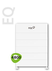 Fox EQ4800-L6 HV, 27.96kWh 1x Master 5x Slave - Fox ESS