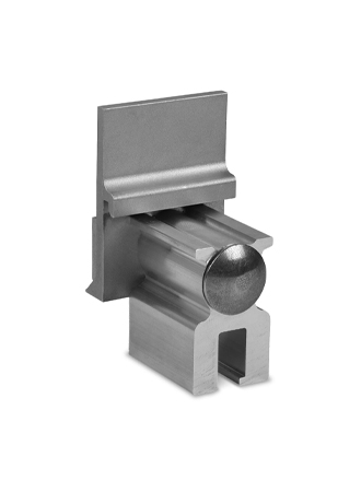 Dual standing seam clamp CF:x SingleRail - K2