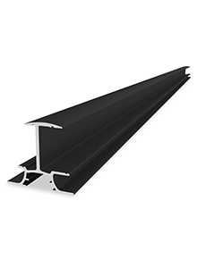 InsertionRail 2.0 - 30 Zwarte 5.7m - K2
