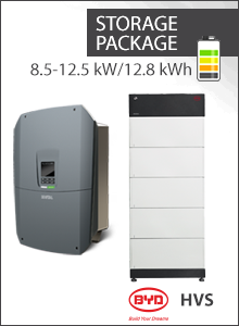 12.8 kWh Storage Package - Kostal Plenticore G3 M + 5x BYD HVS - Kostal