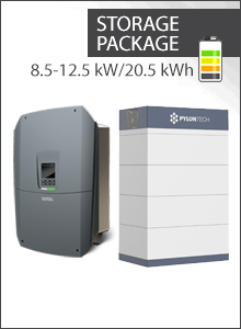 20.5 kWh Storage Package - Kostal Plenticore G3 M + 4x Pylontech Force H3 - Kostal