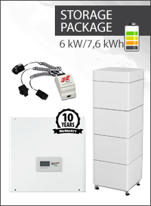 6kW Inverter + 7,6kWh Battery Package - RCT Power