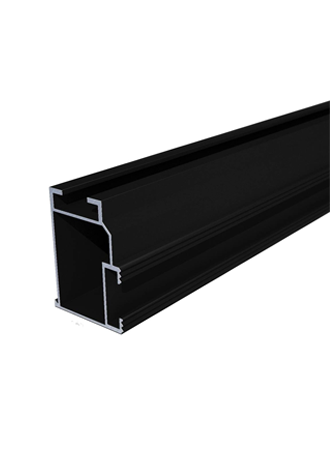 VarioSole+ mounting rail 50 x 37 x 3600 mm black - Renusol