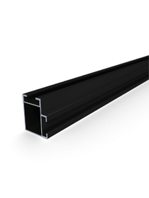 VarioSole+ mounting rail 50 x 37 x 4800 mm black - Renusol