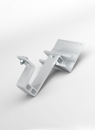 Roof Hook RH1 aluminium adjustable 100 mm - Renusol