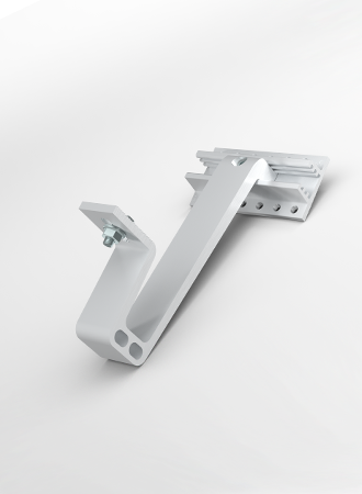 Variosole Roof Hook (RH Plain / Rosemary tile) Flat adjustable (without wood screws) - Renusol