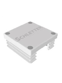 Plastic end stop Solo Profi05 - grey - Schletter