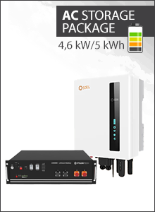 Solis S6 EA1P 4.6K AC Inverter + Pylontech US5000 Battery Pack - Solis