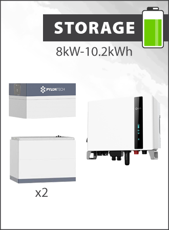S6 8kW 3-phase Hybrid inverter + Pylon 10.24kWh Force H3 Package - Solis